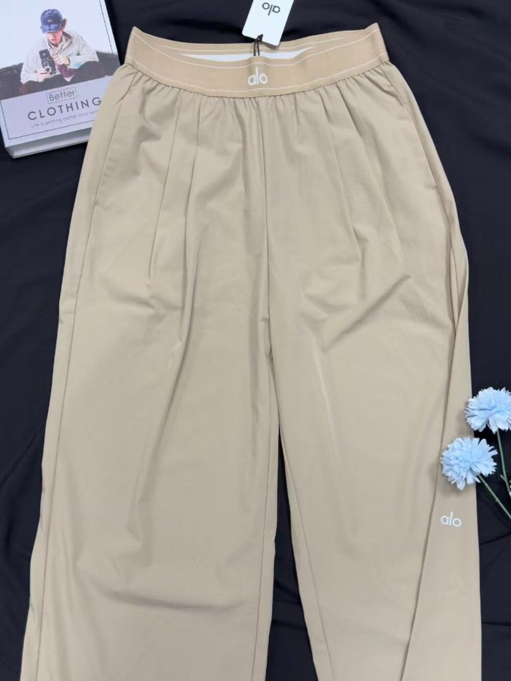 NWT ALO Yoga🧐Suit Up Trouser Gravel Gray Regular 30 inches
